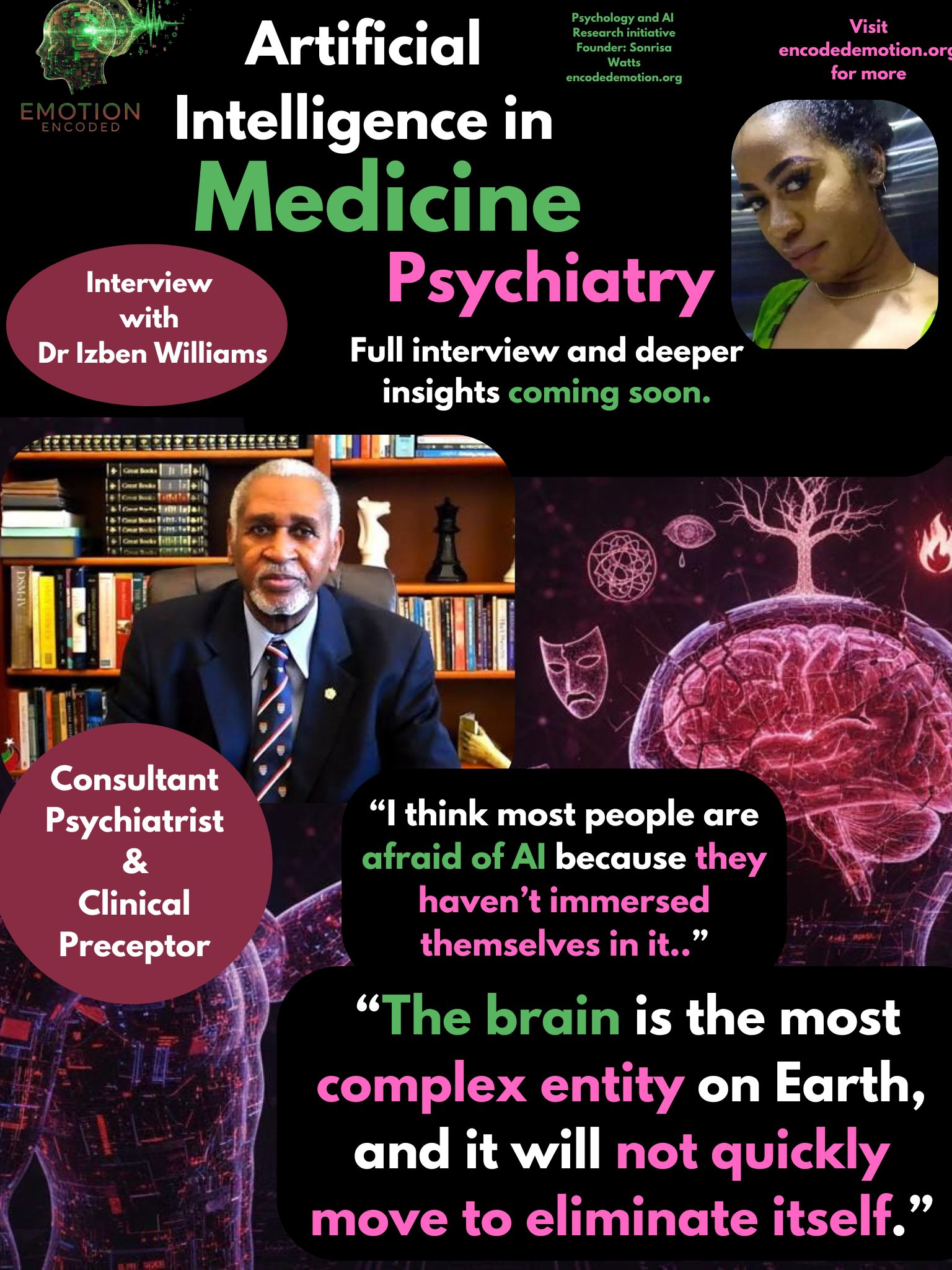 A visual representation of AI in psychiatry