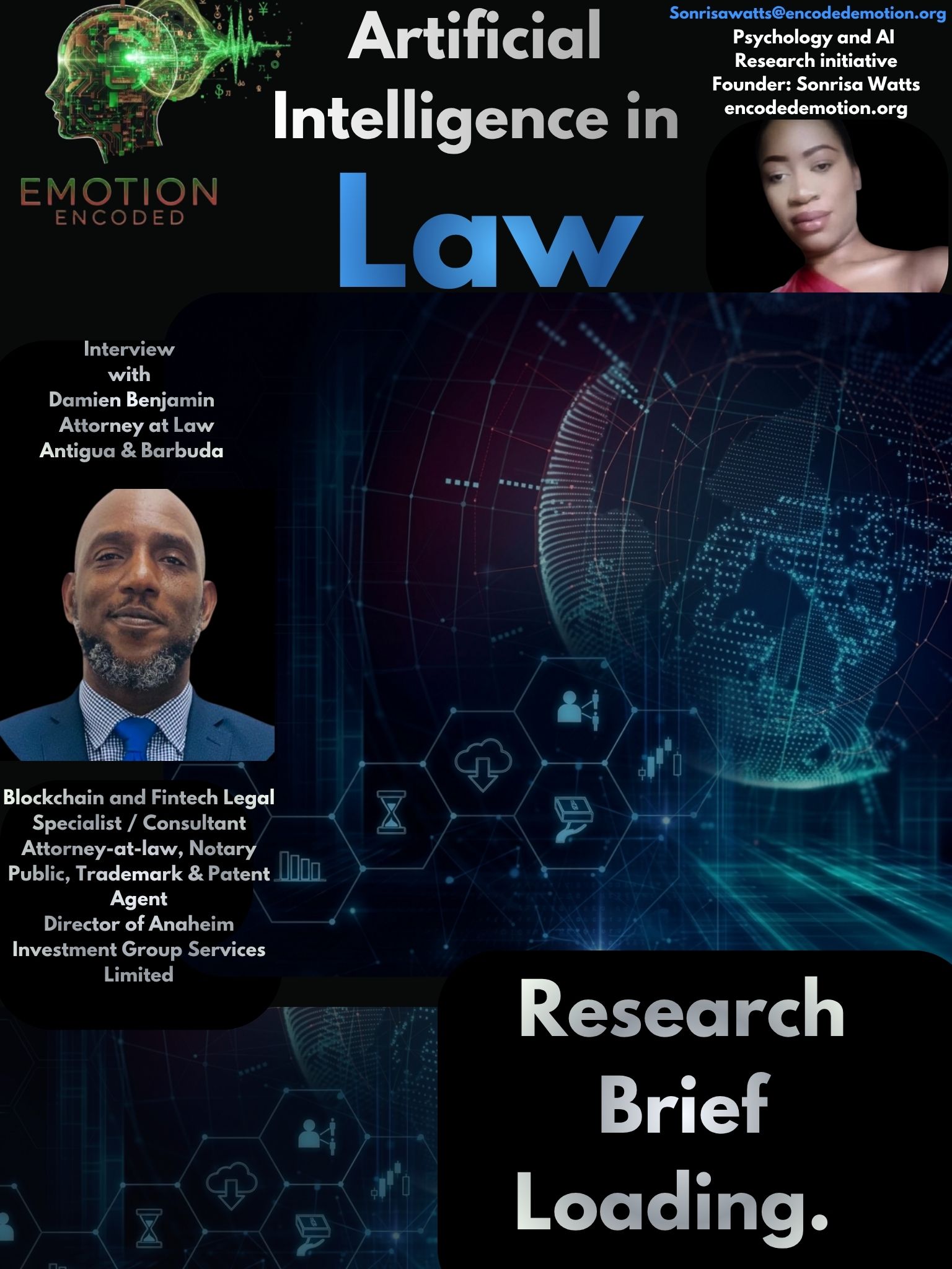 Attorney At Law  Damien Benjamin Interview- Artificial Intelligence in Law- Antigua & Barbuda